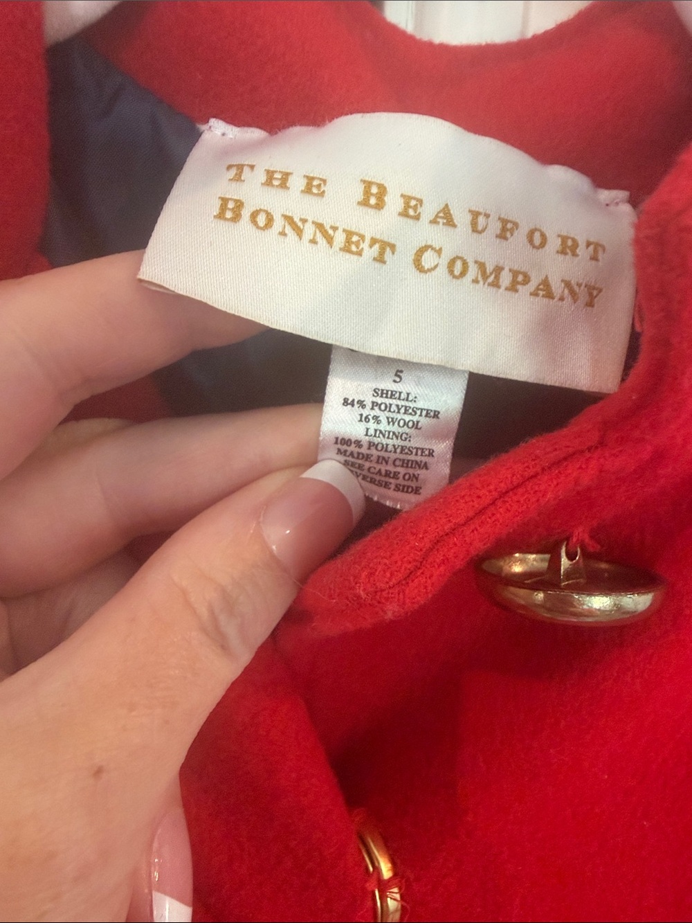 The Beaufort Bonnet Co Penelope Peacoat - Picture 2 of 4